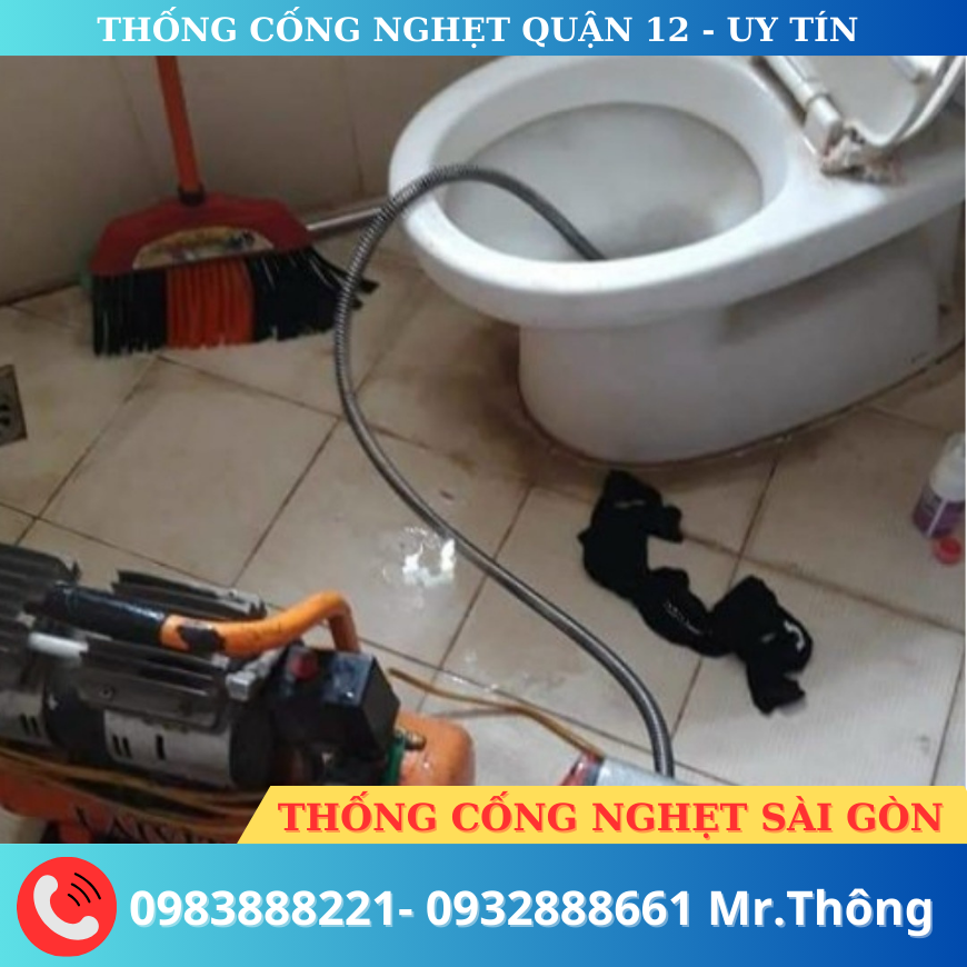 Thông Cống Nghẹt uy tín quận 12