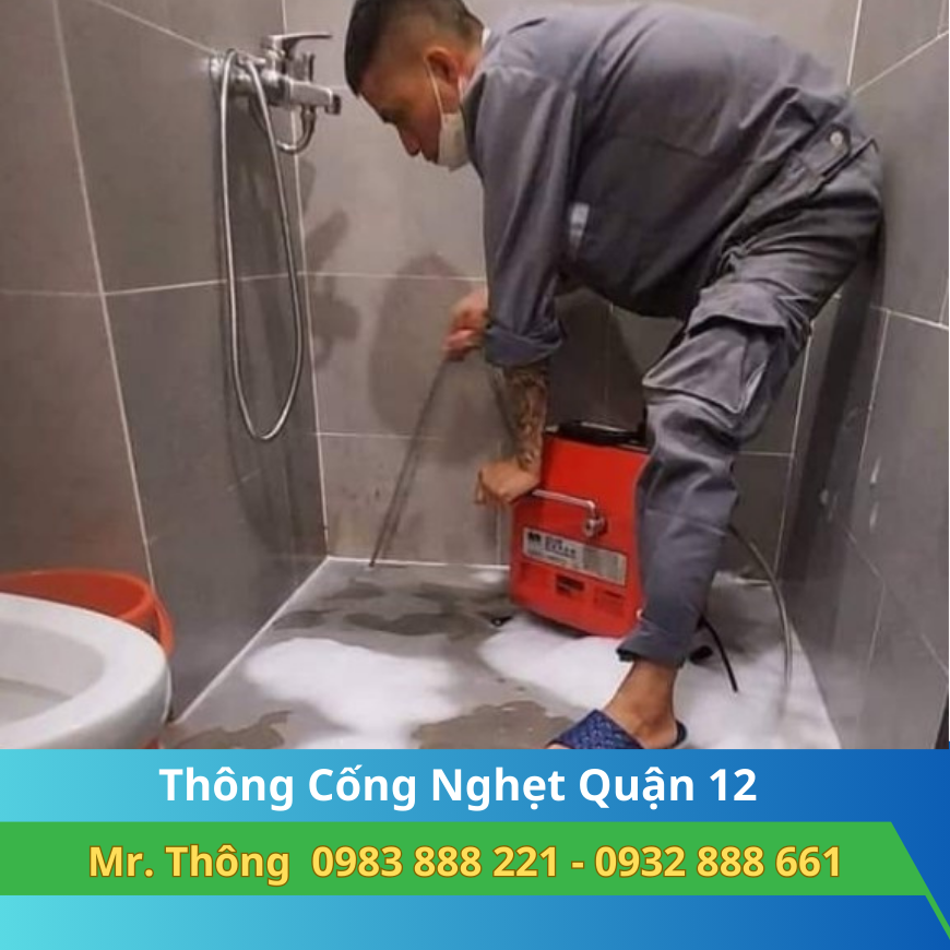 Thông Cống Nghẹt uy tín quận 12