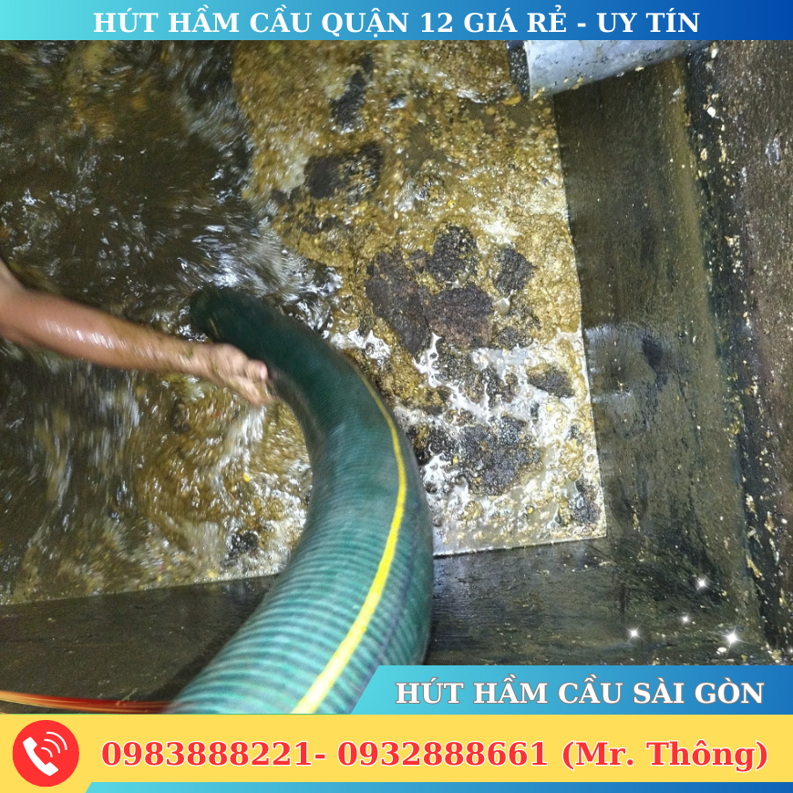 Hút Hầm Cầu Quận 12 giá rẻ