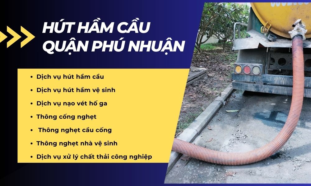 Hút Hầm Cầu Quận Phú Nhuận