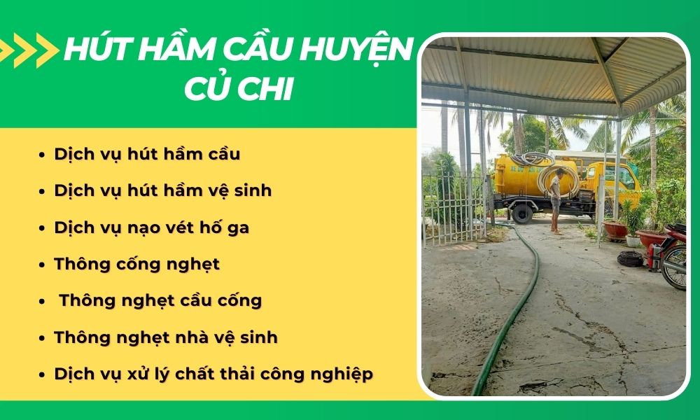 Hút Hầm Cầu Huyện Củ Chi