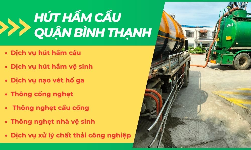 Hút Hầm Cầu Quận Bình Thạnh