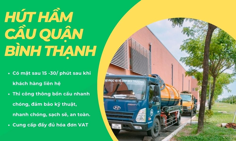 Hút Hầm Cầu Quận Bình Thạnh