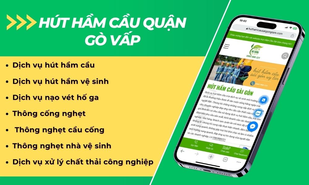 Hút hầm cầu sài gòn giá rẻ - hút hầm cầu gò vấp