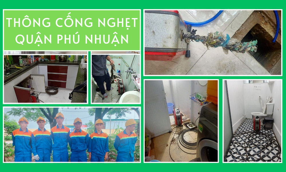 thông cống nghẹt tại quận Phú Nhuận