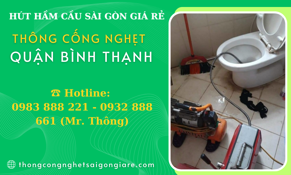 Thống Cống Nghẹt Quận Bình Thạnh