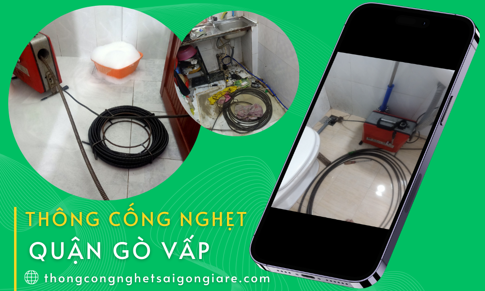 Thống Cống Nghẹt Quận Gò Vấp