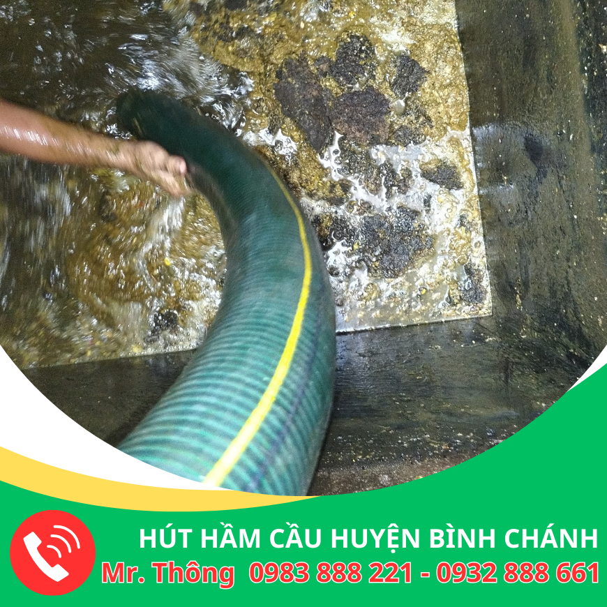 hút hầm cầu huyện Bình Chánh