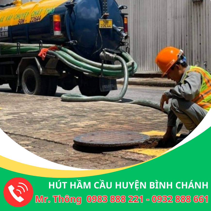 hút hầm cầu huyện Bình Chánh