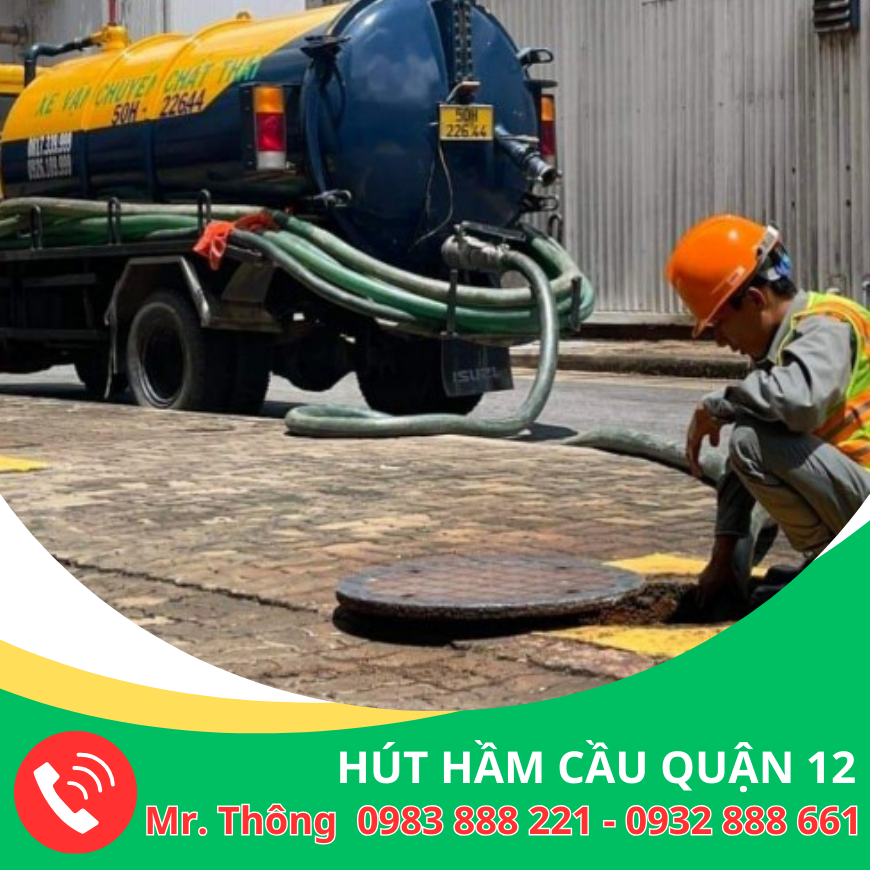 Hút hầm cầu quận 12