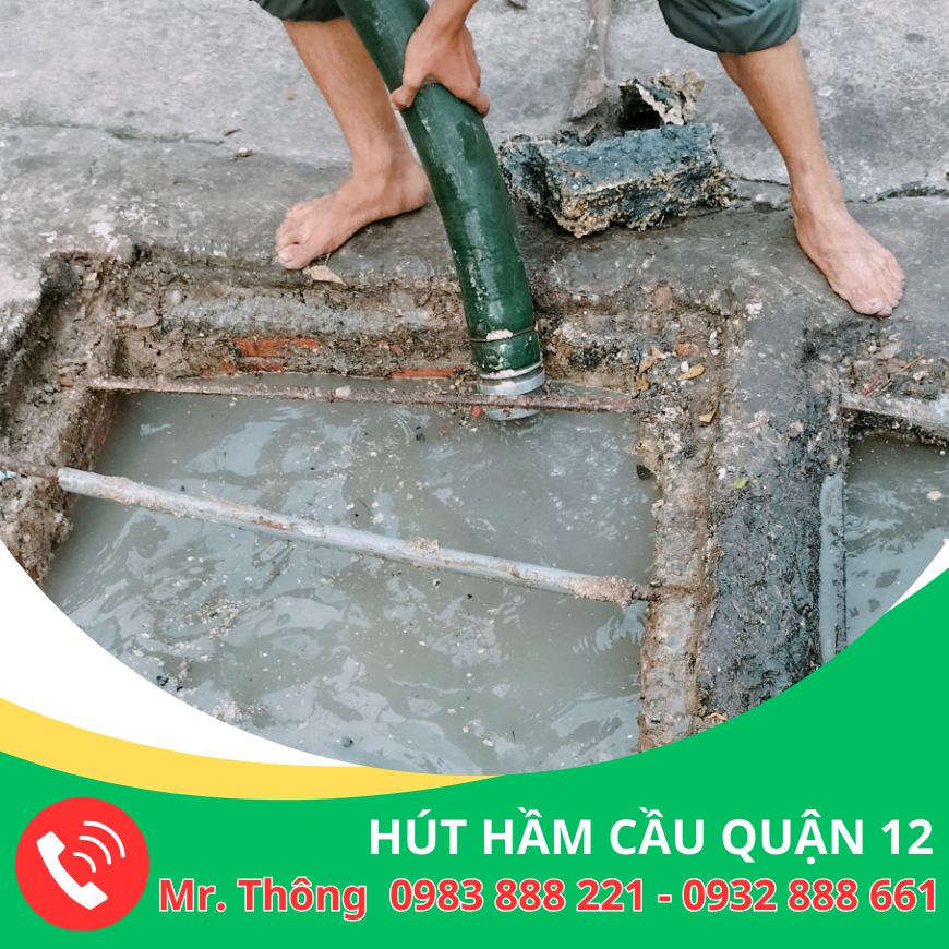 Hút hầm cầu quận 12