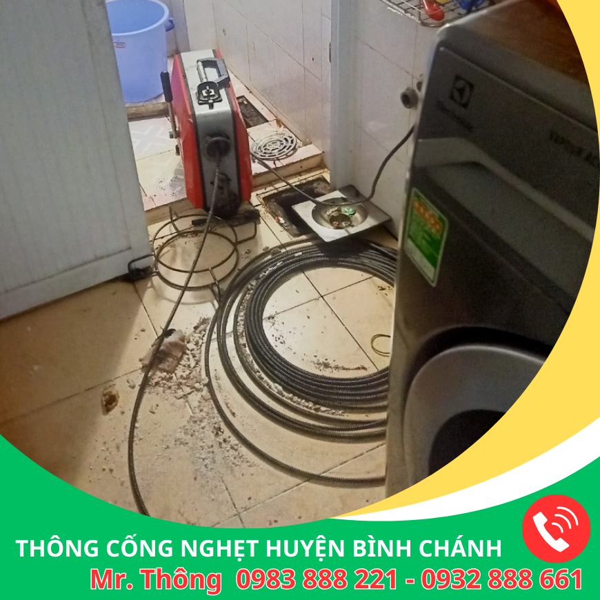 Thông Cống Nghẹt Huyện Bình Chánh