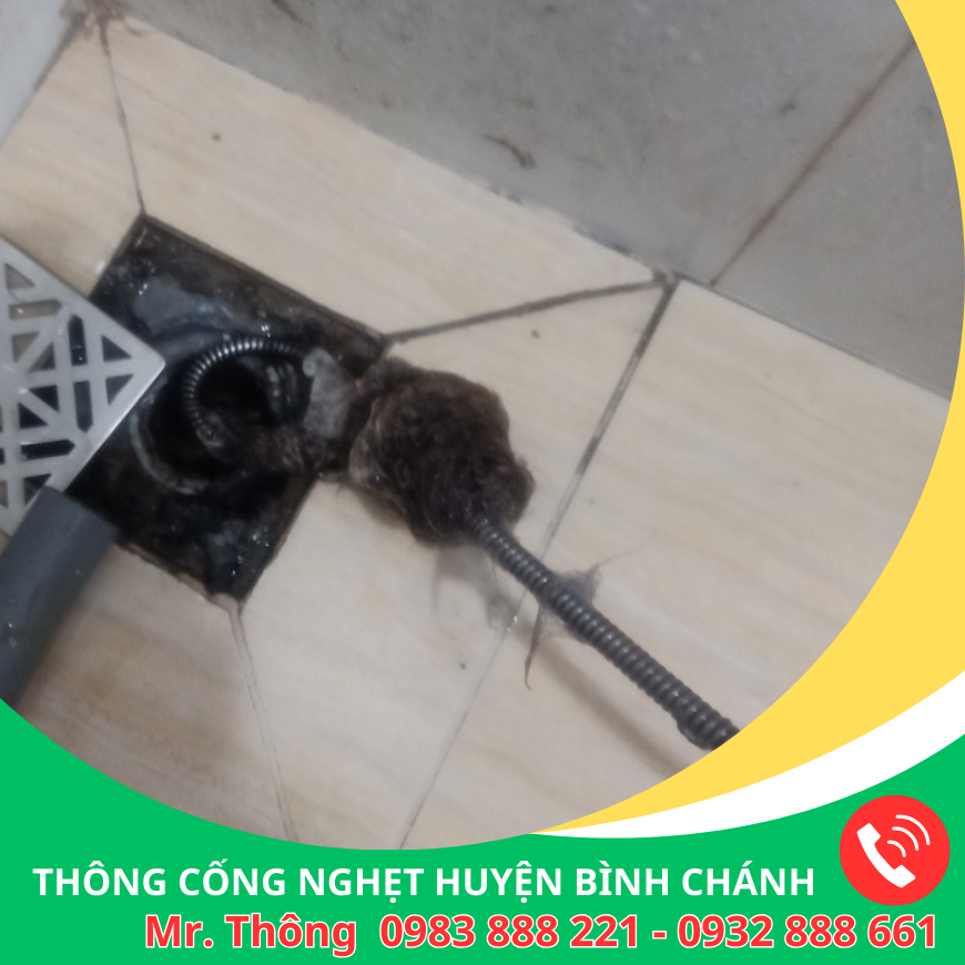 Thông Cống Nghẹt Huyện Bình Chánh