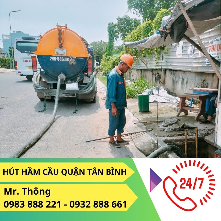 Hút Hầm Cầu Quận Tân Bình 