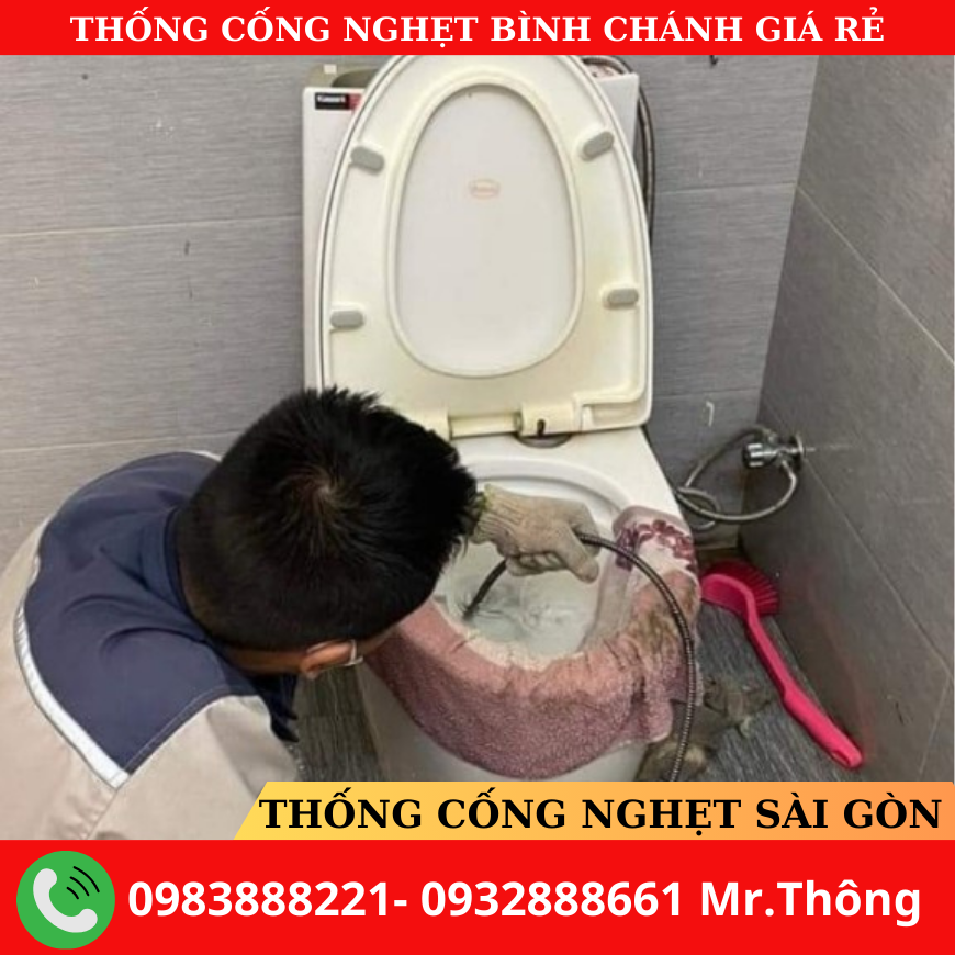 Thông Cống Nghẹt Huyện Bình Chánh Giá Rẻ - Bảo Hành Dài Hạn.