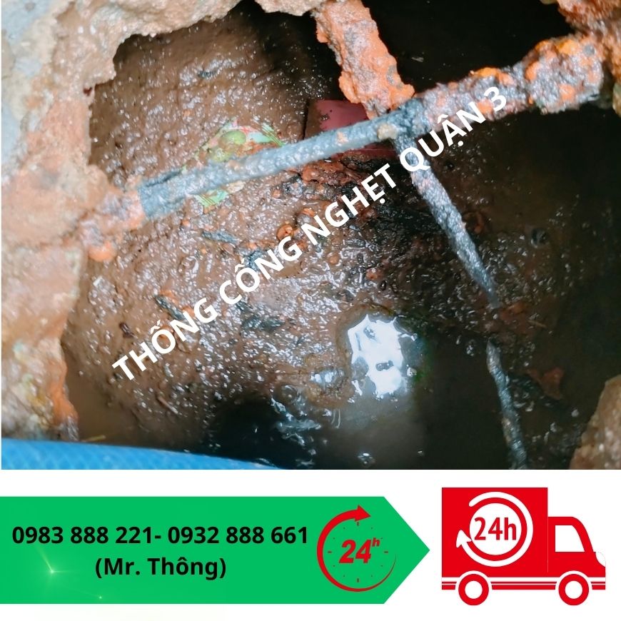 Thông cống nghẹt giá rẻ nhất tại quận 3, TP.HCM (Sài Gòn) – Thông Cống Nghẹt Sài Gòn Giá Rẻ