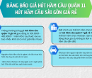 Hút Hầm Cầu Quận 11 Giá Rẻ