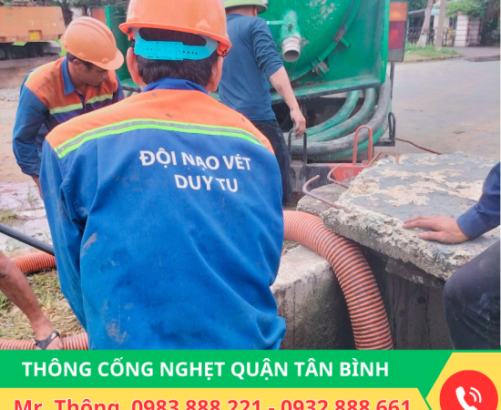 Thông Cống Nghẹt Quận Tân Bình