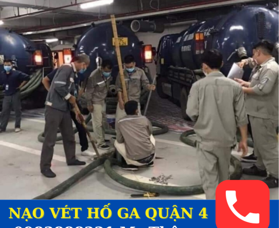 Nạo Vét Hố Ga Quận 4