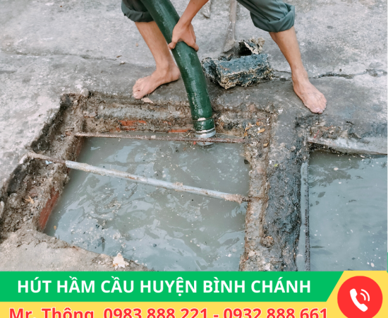 Hút Hầm Cầu Huyện Bình Chánh