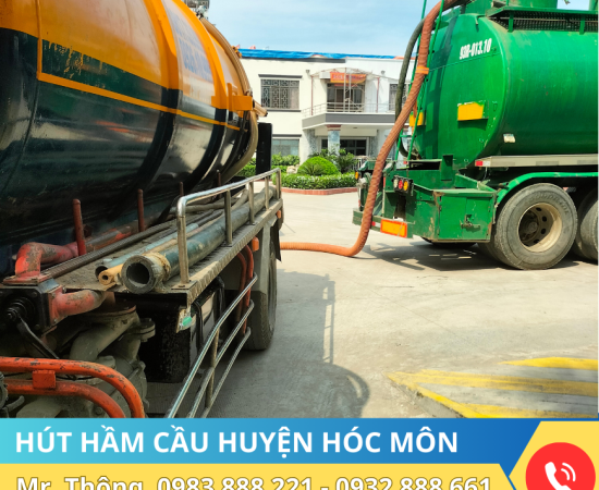 Hút Hầm Cầu Huyện Hóc Môn