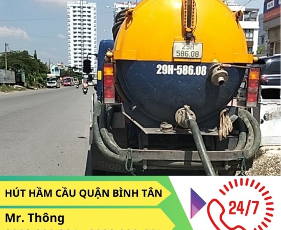 Hút Hầm Cầu Quận Bình Tân