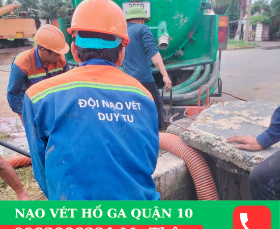 Nạo Vét Hố Ga Quận 10