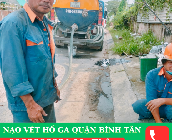 Nạo Vét Hố Ga Quận Bình Tân