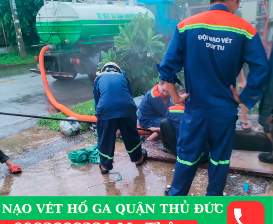 Nạo Vét Hố Ga Quận Thủ Đức