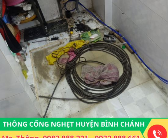 Thông Cống Nghẹt Huyện Bình Chánh