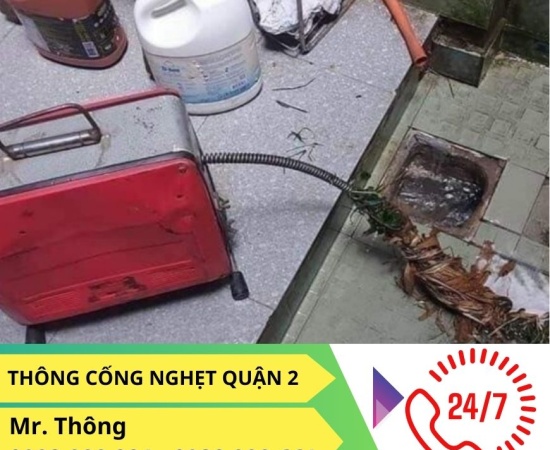 Thống Cống Nghẹt Quận 2