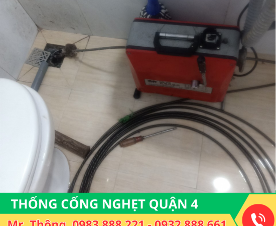 Thống Cống Nghẹt Quận 4