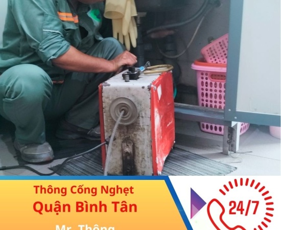 Thông Cống Nghẹt Quận Bình Tân