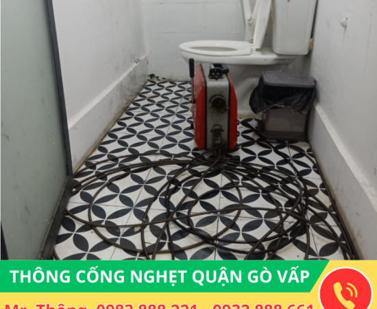 Thông Cống Nghẹt Quận Gò Vấp