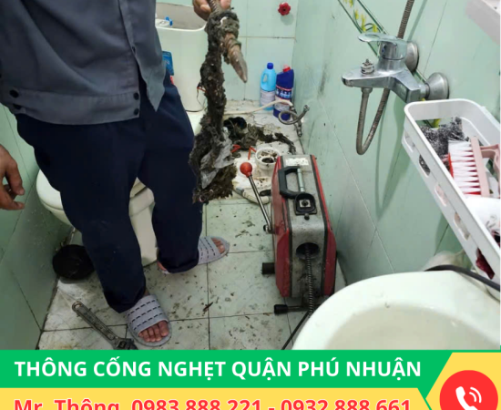 Thông Cống Nghẹt Quận Phú Nhuận