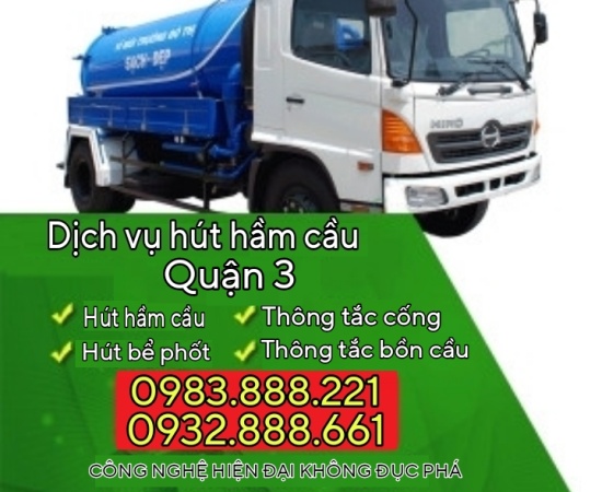 Hút Hầm Cầu Quận 3